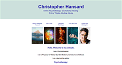 Desktop Screenshot of christopherhansard.com
